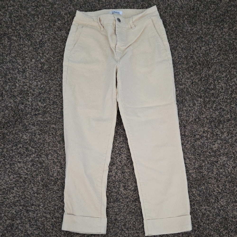 d. jeans Corduroy Jumpsuit in Rich Olive with Tailored Fit
